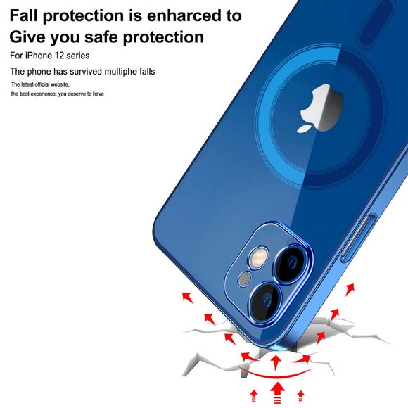 Magsafe  Case for iphone 13  Clear Cover Magnetic - Picture 7 of 7